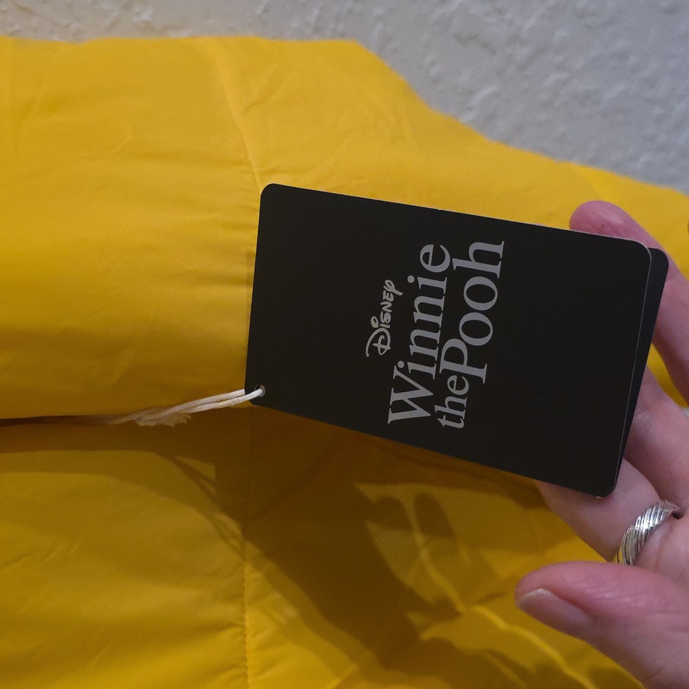 NWT Loungefly Yellow Winnie The Pooh Puffer Jacket - Picture 7 of 7